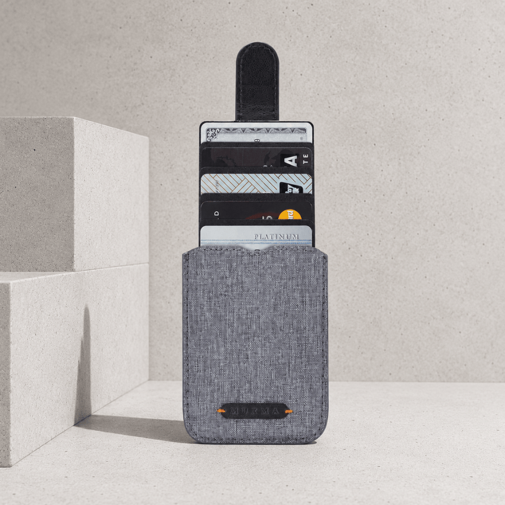 Porte-Cartes RFID à Tirette au Dos du Téléphone