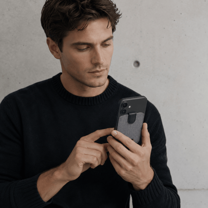 Porte-Cartes RFID à Tirette au Dos du Téléphone