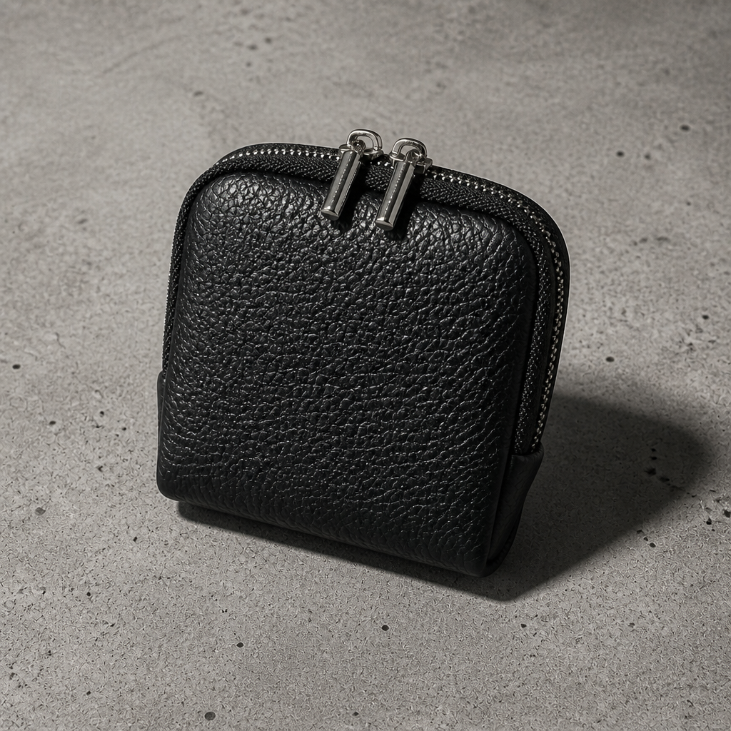 Porte-Monnaie Homme Cuir Véritable Format Poche