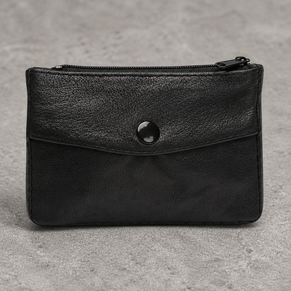 Porte-Monnaie Homme en Cuir Souple, Petit ou Grand