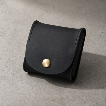 Porte-Monnaie Japonais Homme Cuir à Pièces Compact