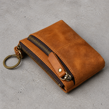 Porte-Monnaie Homme Long en Cuir Véritable