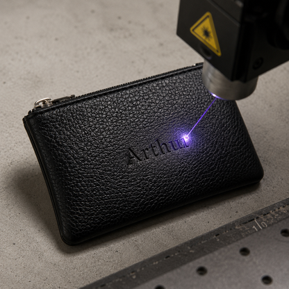 Porte-Monnaie Personnalisable Homme à Graver au Laser
