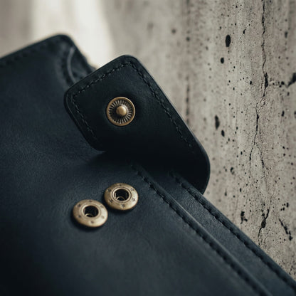 Portefeuille Homme Zippé RFID Porte-Monnaie 12 Cartes