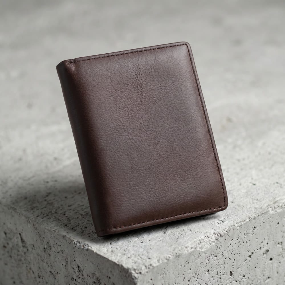 Portefeuille Homme Cuir Véritable 12 Cartes RFID
