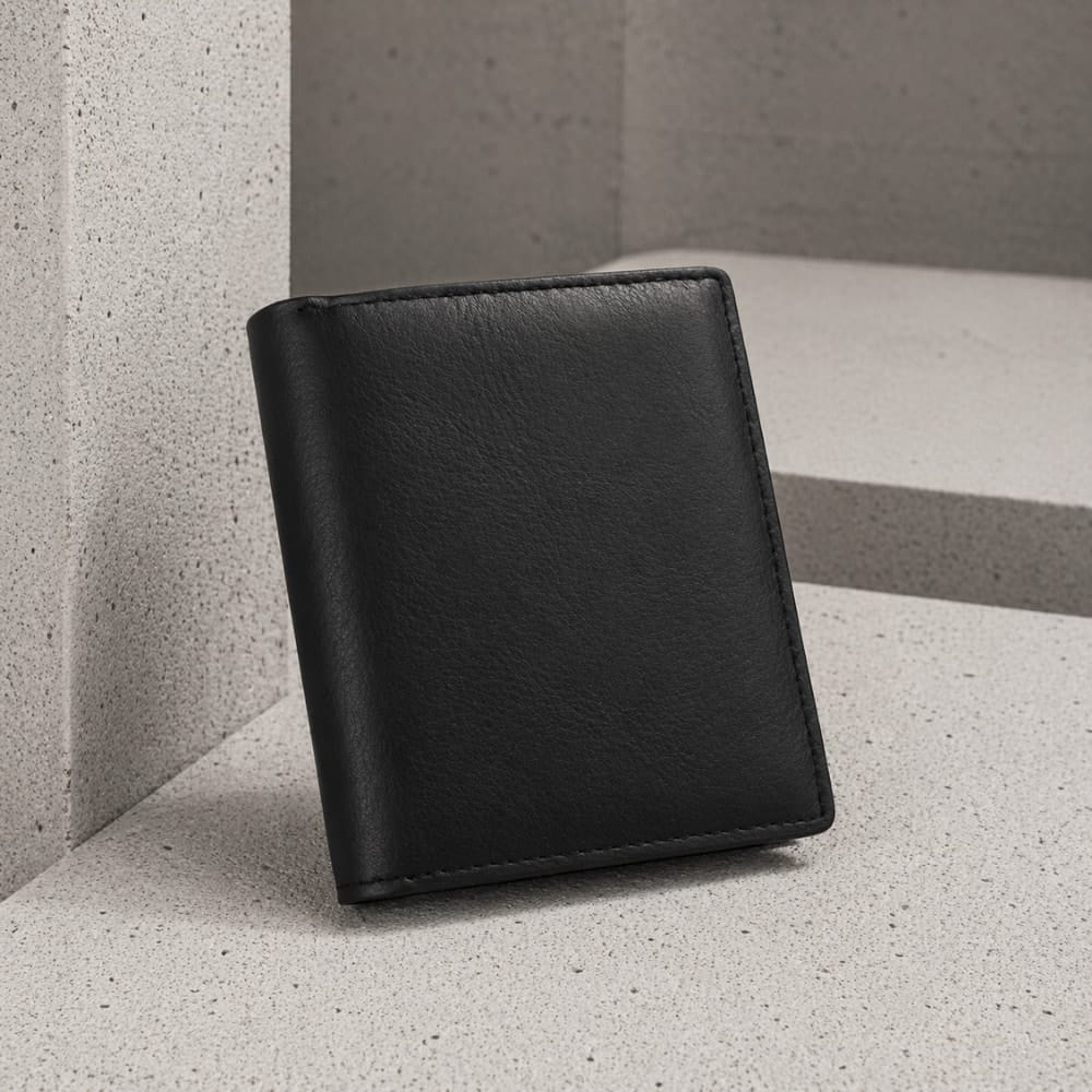 Portefeuille Homme Cuir Véritable 12 Cartes RFID