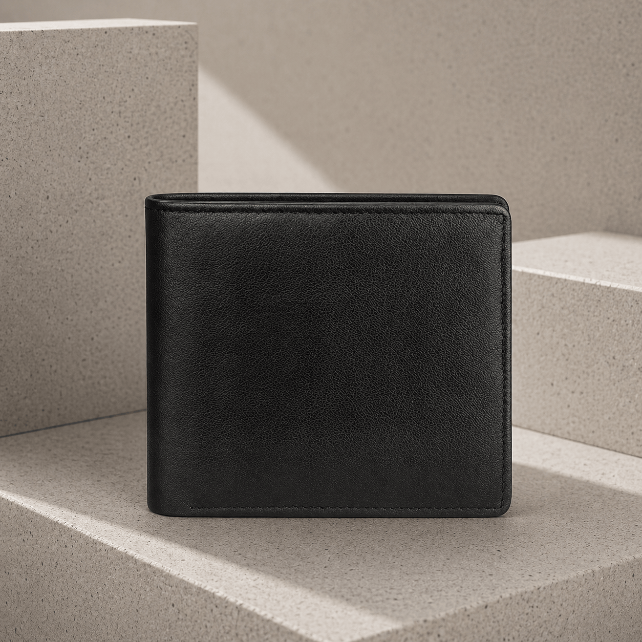 Portefeuille Homme Cuir Slim 10 Cartes RFID Porte-Monnaie