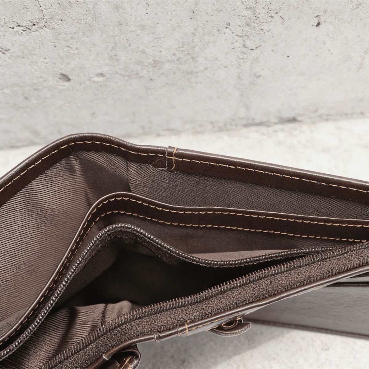 Portefeuille Homme Cuir Véritable Vachette RFID Compact