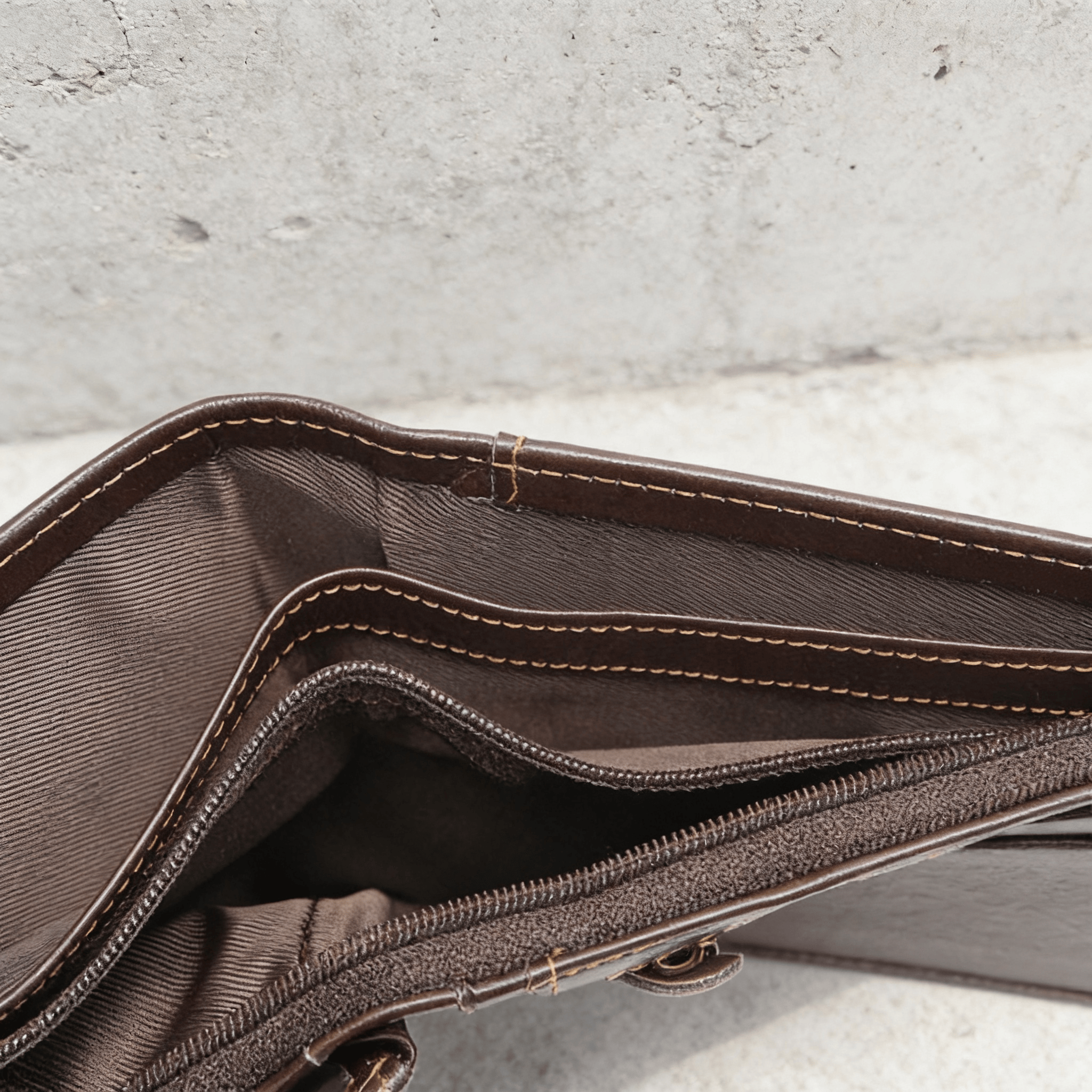 Portefeuille Homme Cuir Véritable Vachette RFID Compact