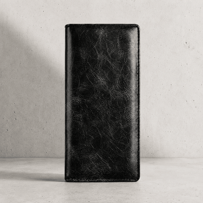 Portefeuille Homme Grand Format Long Vintage
