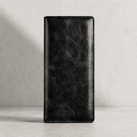 Portefeuille Homme Grand Format Long Vintage