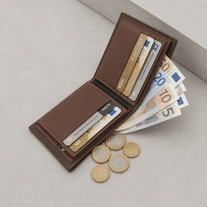 Portefeuille Homme Personnalisable Prénom et Date