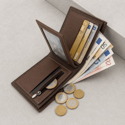 Portefeuille Homme Personnalisable Prénom et Date