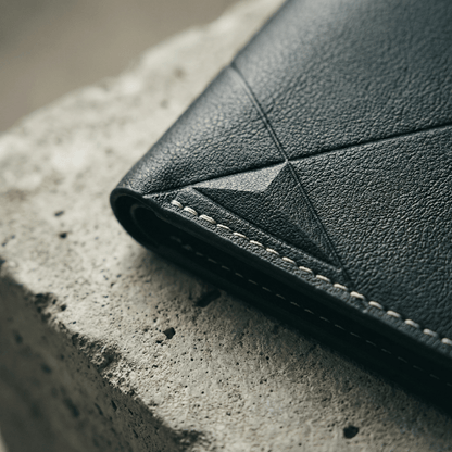 Portefeuille Homme Aspect Cuir 2 Volets Compact