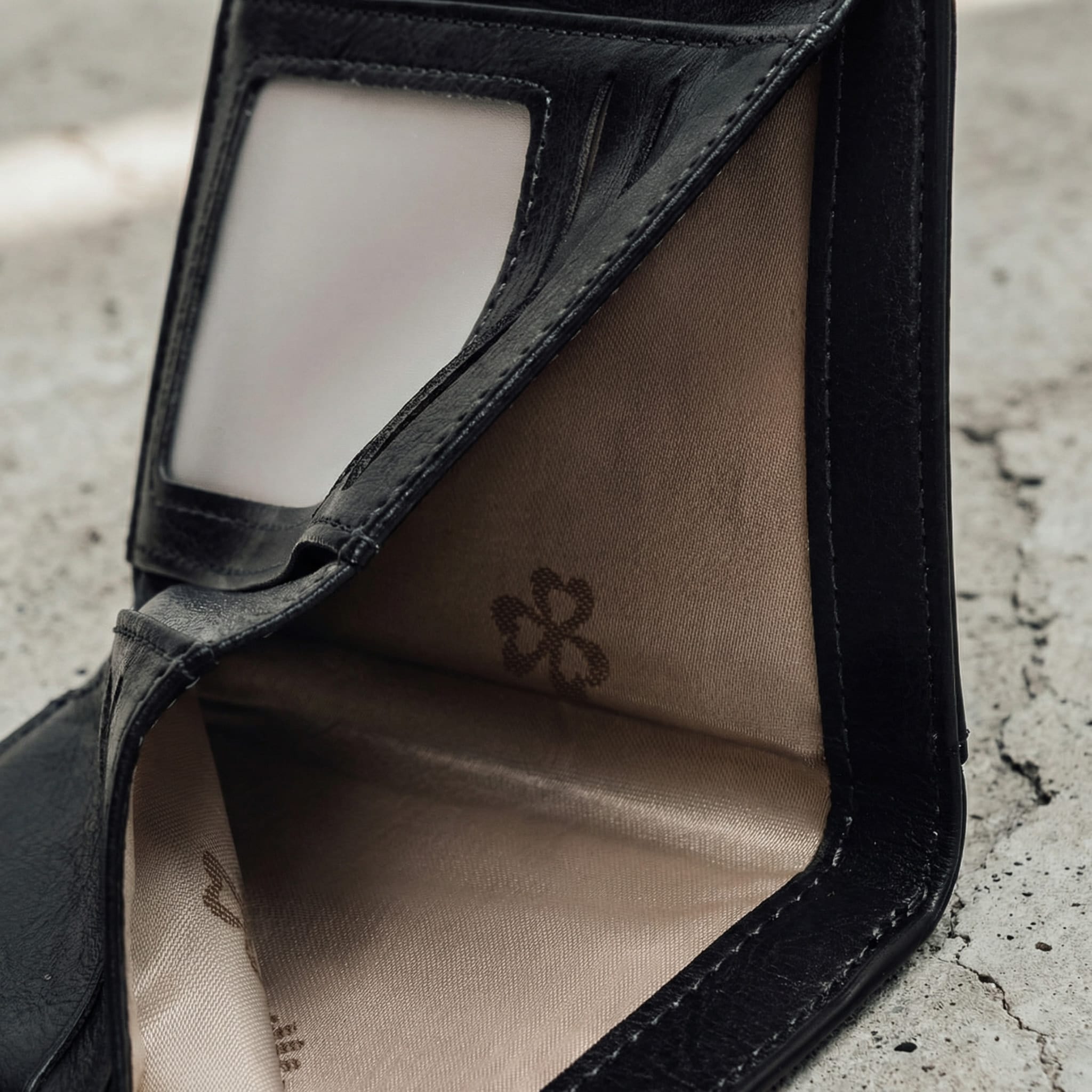 Portefeuille Homme Zippé RFID Porte-Monnaie 12 Cartes