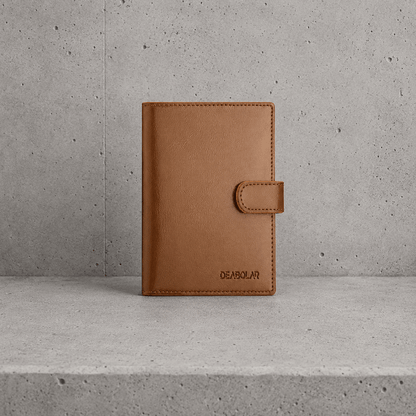 Portefeuille Passeport Homme Voyage et Grand Format