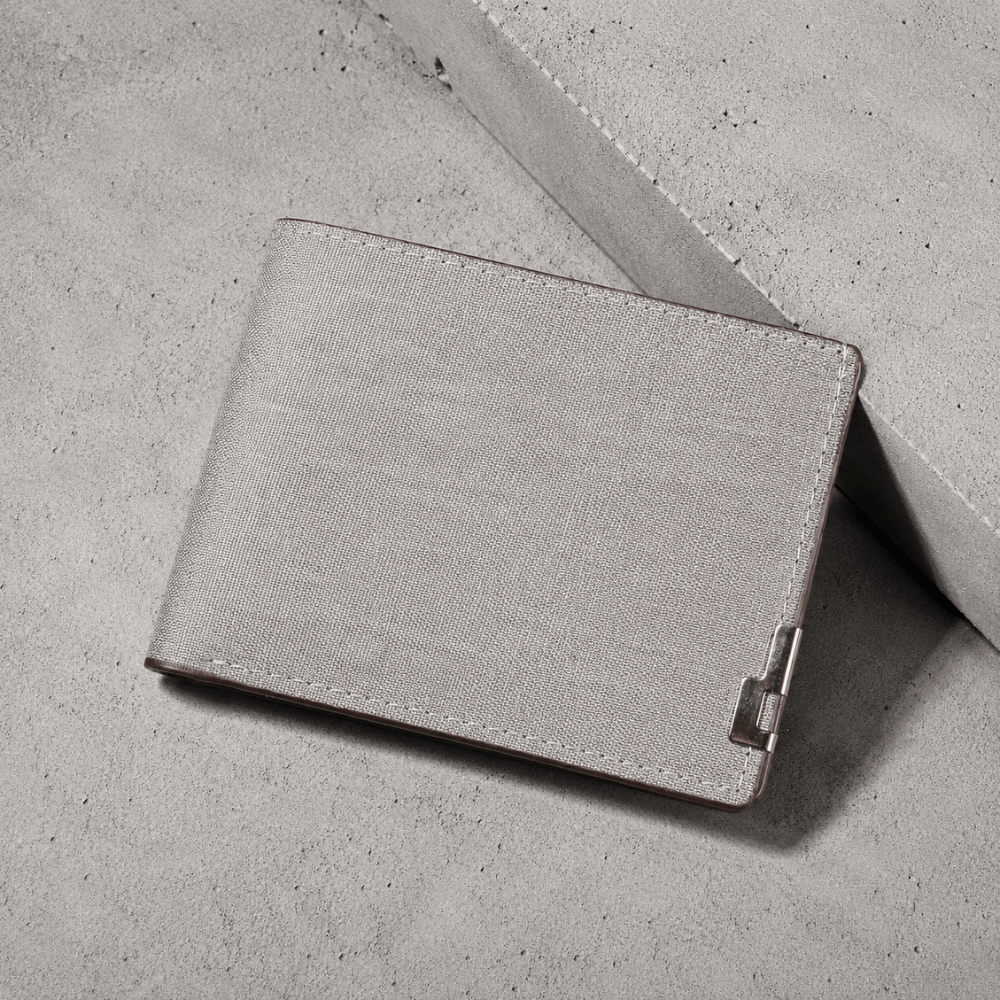 Portefeuille Homme en Tissu 2 Volets Carte d'Identité