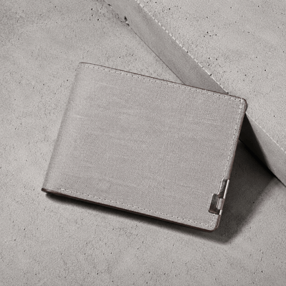 Portefeuille Homme en Tissu 2 Volets Carte d'Identité