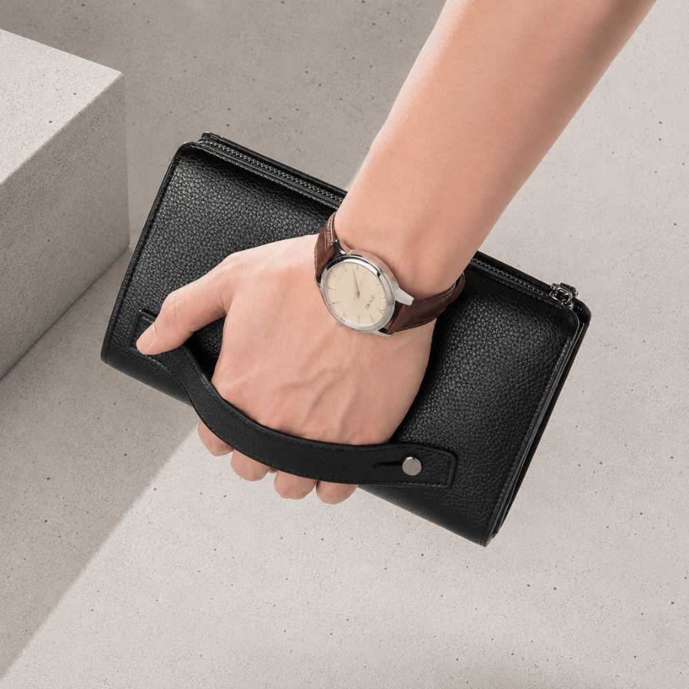 Grand Portefeuille Personnalisé Homme Zippé à Graver