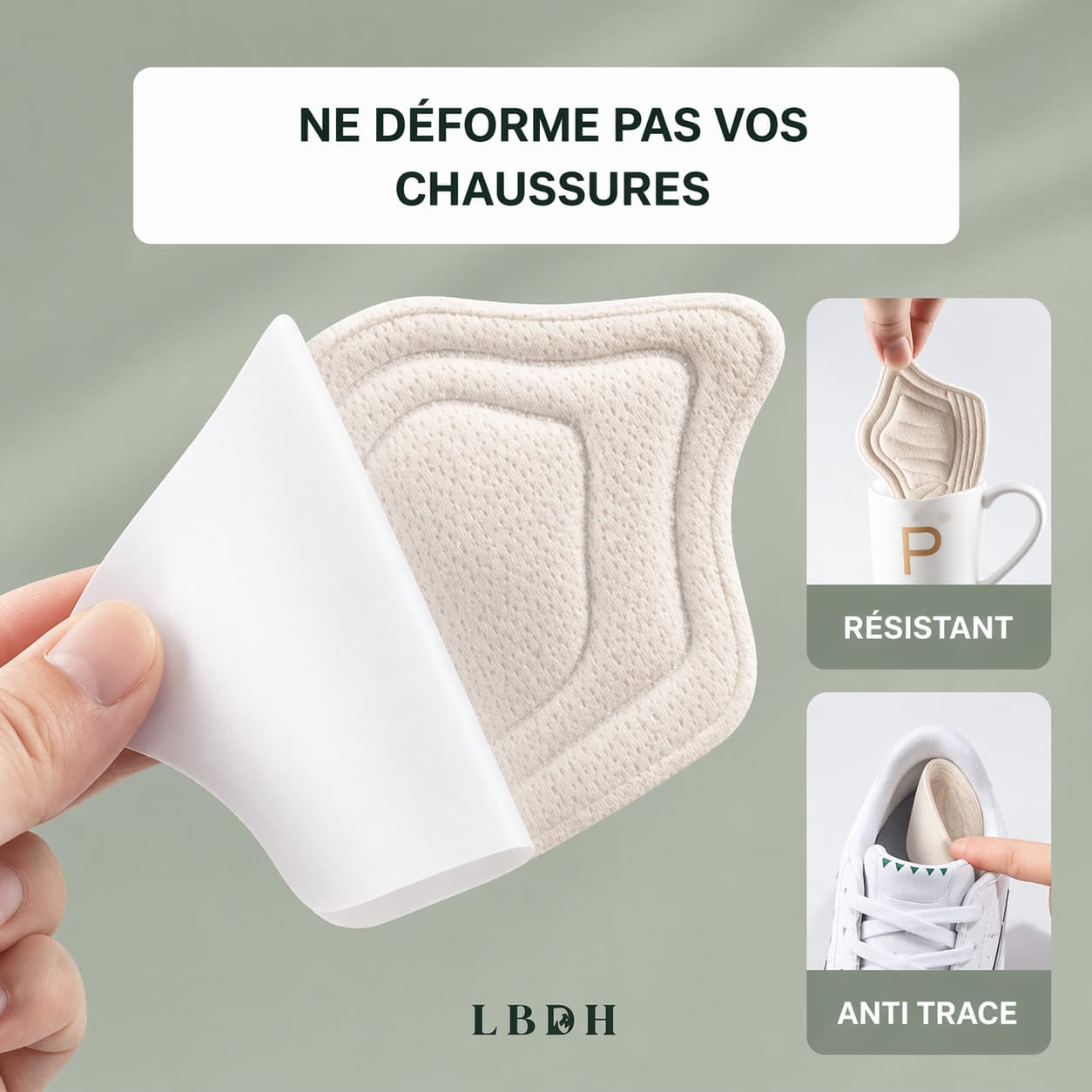 SEMELLES TENDON D'ACHILLE