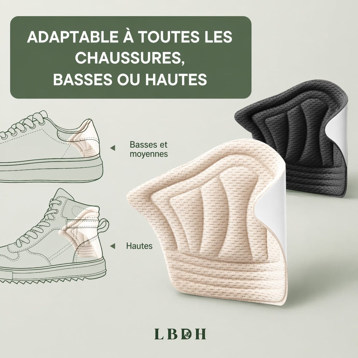 SEMELLES TENDON D'ACHILLE