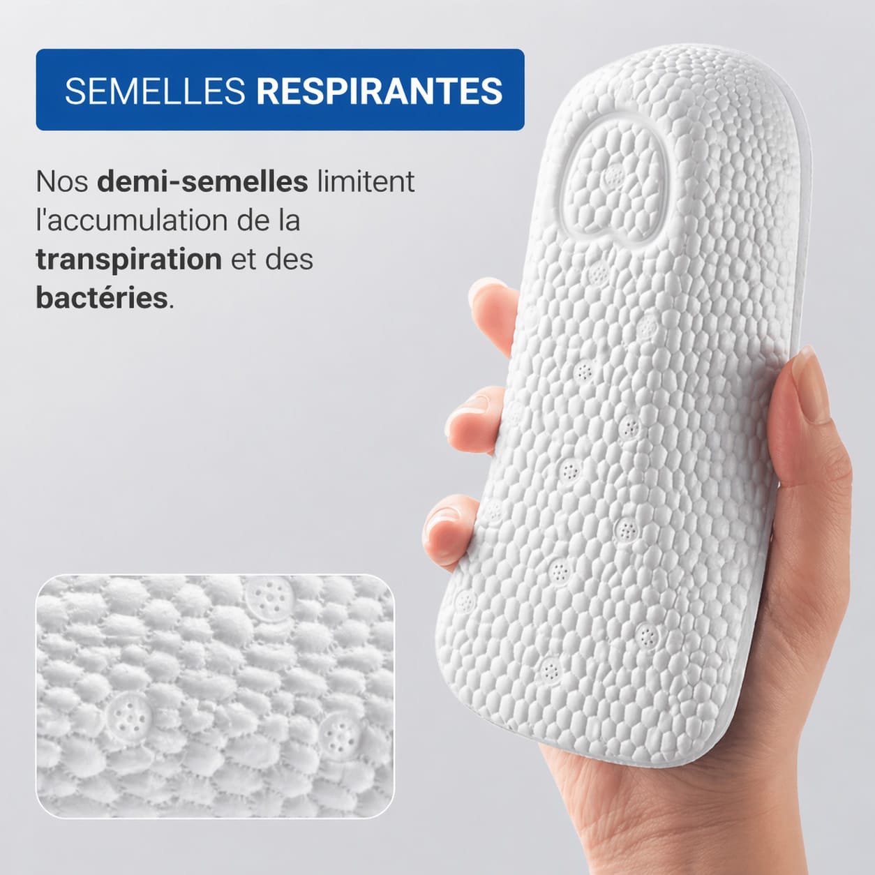 Talonnettes Semelles Grandissantes