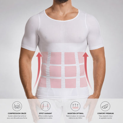 Tee-shirt de compression homme