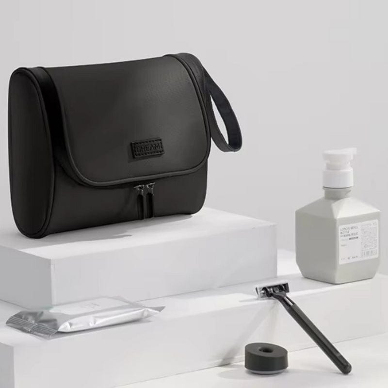 Trousse de toilette suspendue homme compacte – Design élégant et pratique