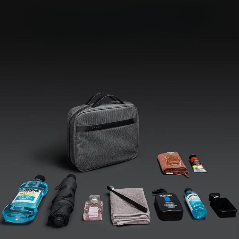 Grande trousse de toilette homme suspendue – Étanche et compartimentée