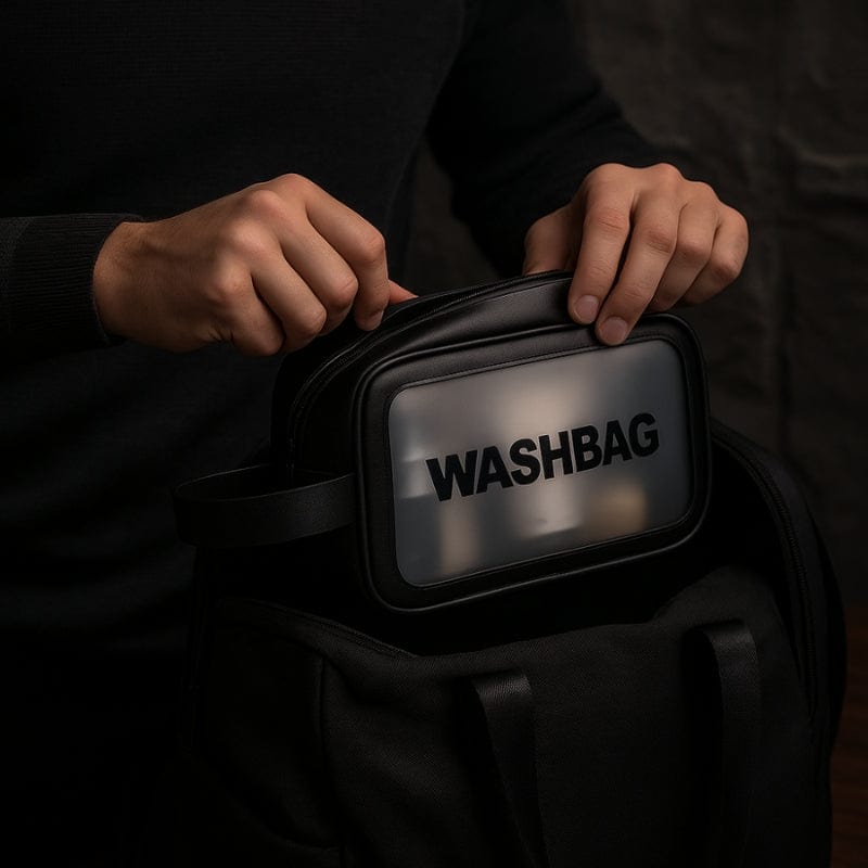 Trousse de Toilette Voyage Homme Étanche - 3 Tailles Disponibles