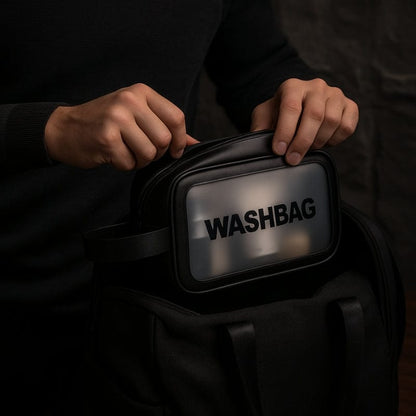 Trousse de Toilette Voyage Homme Étanche - 3 Tailles Disponibles
