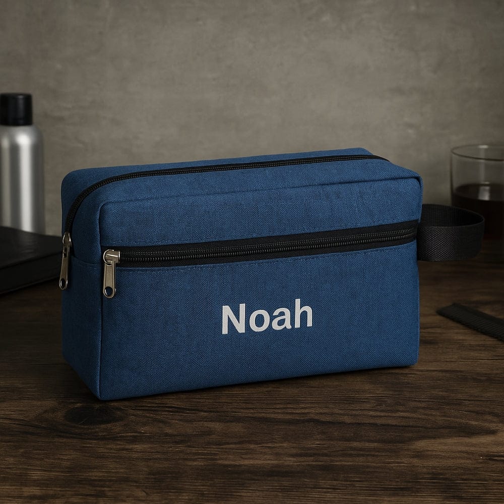Trousse de toilette voyage homme - personnalisable et compacte