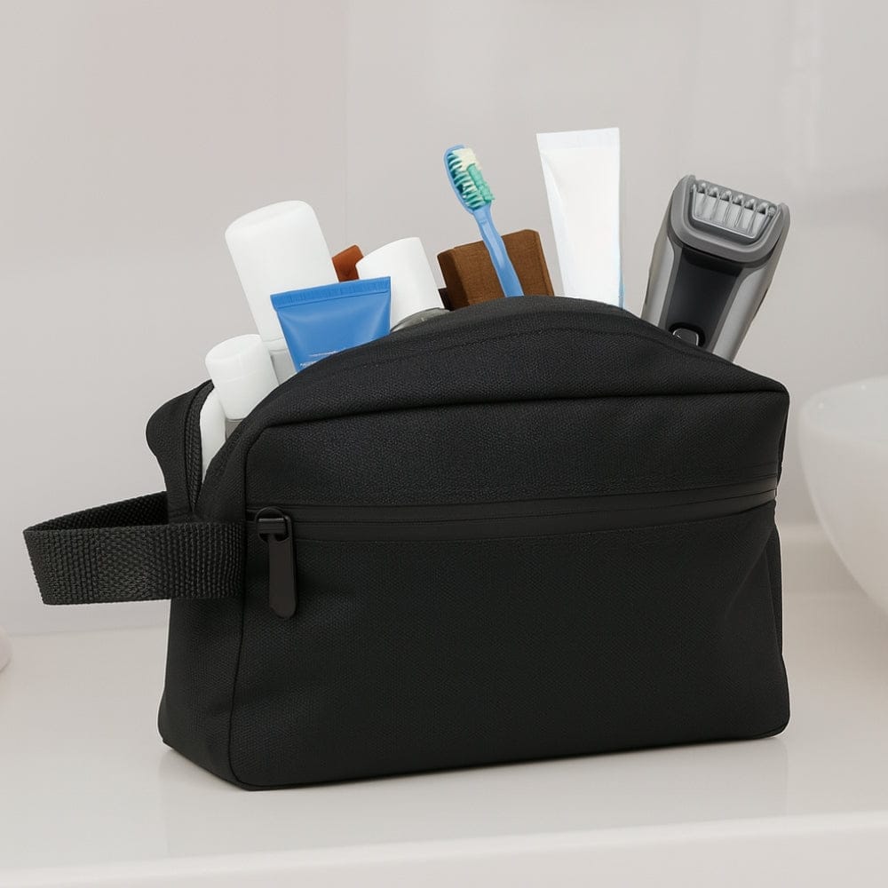Trousse de toilette voyage homme - personnalisable et compacte